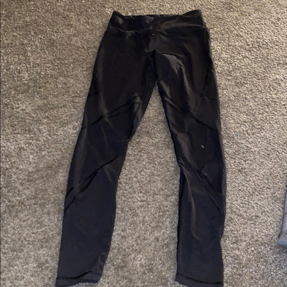 Victoria secret sport black mesh leggings